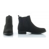 Botki sztyblety damskie zamszowe czarne