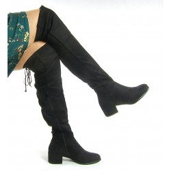 Wysokie kozaki na słupku 5...