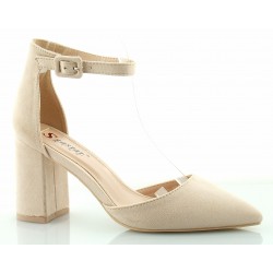 Czółenka sandały zamszowe...